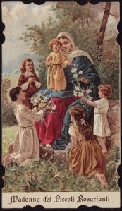 Children ad the Feet of Mother Mary
